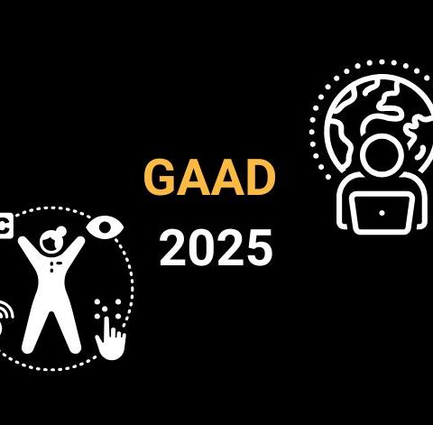 Global Accessibility Awareness Day 2025 page header.