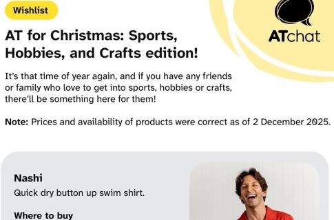 Screenshot of the wish list document