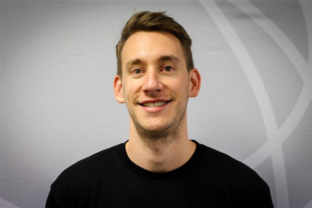 andrew close up of man smiling at camera